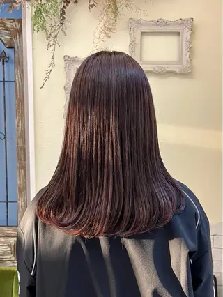 カラー 池谷 茉耶のヘアスタイル