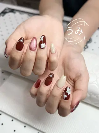 ネイル joynow うみのネイルデザイン