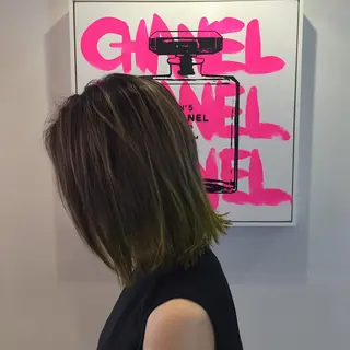 ミディアム カラー MIZUHO / ダブルカラー髪質改善のヘアスタイル
