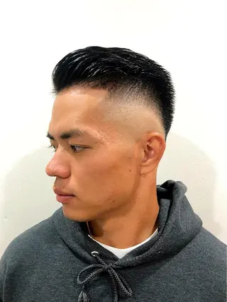 ショート メンズ メンズカット 佐藤優菜のヘアスタイル