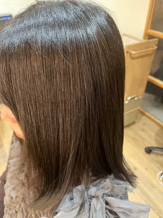 ミディアム カラー カラー/ストレート 🕊‎佐藤友奈‎🤍のヘアスタイル