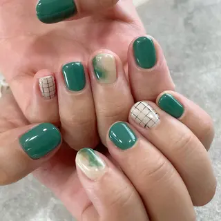 ネイル 東 千夏のネイルデザイン