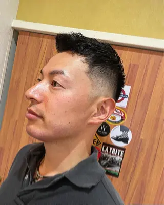 ショート BARBERSHOP HINAのヘアスタイル