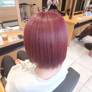 ショート カラー ブリーチカラー/ 美髪矯正/SYUNのヘアスタイル