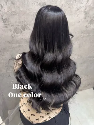 ロング カラー 梅田 / ハイトーン Shionのヘアスタイル