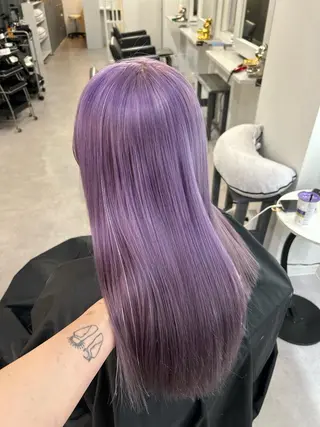 ロング カラー Cielro【 シェイロ 】所属・Cielro/ダブル カラー/西田咲希のヘアスタイル