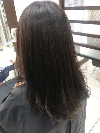 ロング カラー 馴染ませNo.1🧃 エクステ・アレンジのヘアスタイル