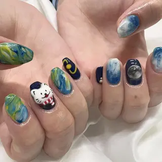 ネイル 後藤 志穂のネイルデザイン