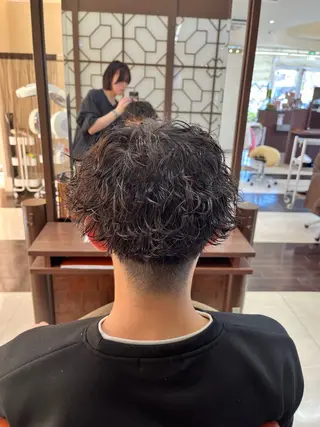 ショート パーマ メンズ 🧊メンズ特化🧊 高木航希のヘアスタイル