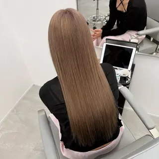 ロング カラー 中明度カラー/ ベージュ/noaのヘアスタイル