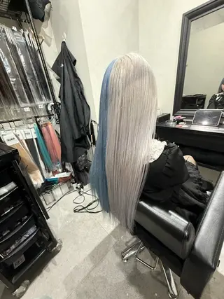 ロング カラー シシド ユウスケ Aceのヘアスタイル