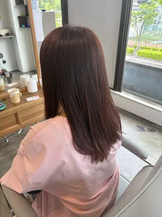 ロング 五津 沙理衣のヘアスタイル