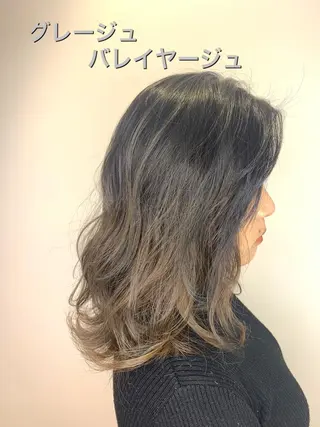 ミディアム カラー 【美髪を叶える】中谷 彰宏（アキ)のヘアスタイル