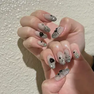 ネイル パラあり！フィルイン 美フォルムのネイルデザイン