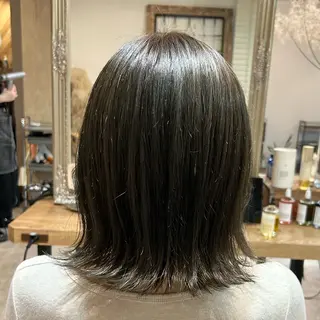 ミディアム カラー HARE nene🐿🍡のヘアスタイル
