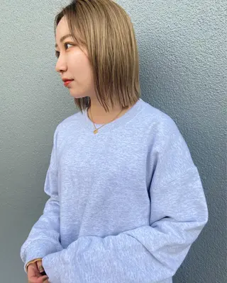 ショート カラー 松尾太樹 【pia】福岡美容室のヘアスタイル