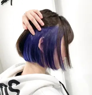 ミディアム カラー 🌙HIZUKI🌙 ハイトーン 艶髪のヘアスタイル