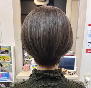 ショート カラー ショート専門 笠井翔太のヘアスタイル