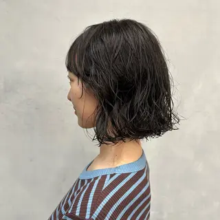 ミディアム 🫧もも🫧 ／パーマ/似合わせ/のヘアスタイル