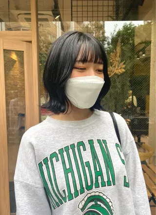 ショート カラー ワンカールで盛れる レイヤー🎀Macoのヘアスタイル