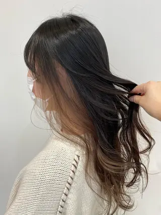 ロング カラー LaBless梅田 🎀坂本リオのヘアスタイル