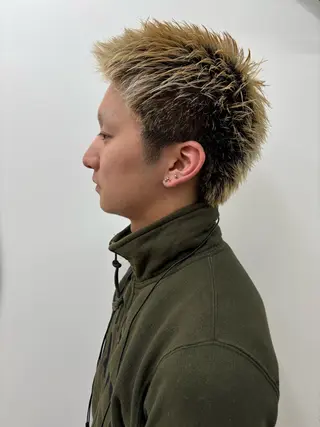 ショート 【メンズヘア特化】 オオヤチユソラのヘアスタイル