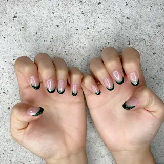 ミディアム カラー パーマ ヘアアレンジ メンズ キッズ ネイル マツエク・マツパ Salon Ｋのネイルデザイン