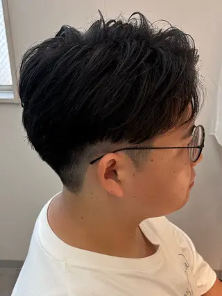ショート メンズ 🔥フェードカット/ パーマ特化🔥/森のヘアスタイル