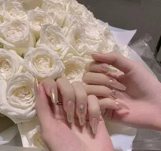 カラー ネイル Moonstone Salonのネイルデザイン