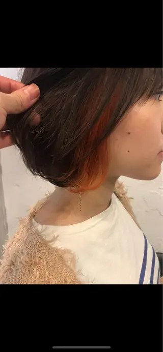 ショート カラー 骨格診断🍃ショート /ショートボブ✨岡元のヘアスタイル