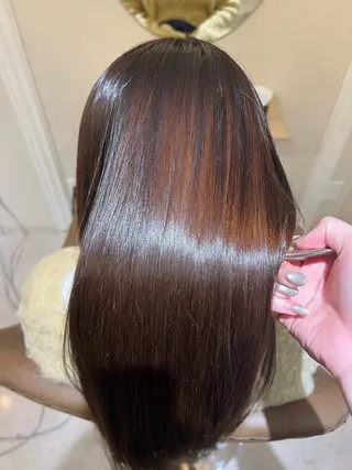 ロング ヘアケアソムリエ MIKUのヘアスタイル