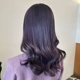 セミロング カラー ✨ブリーチカラー /菜月✨のヘアスタイル