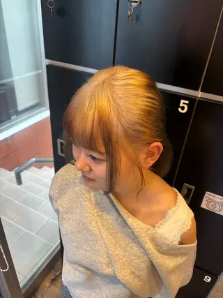 ミディアム カラー 【GAME栄】 そなのヘアスタイル