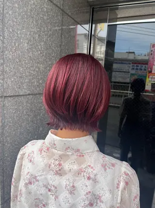 ショート 【こっくりカラー】 🤎Umi‪🤎のヘアスタイル