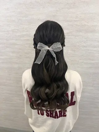 ヘアアレンジ 鈴木 芽香のマツエク・マツパデザイン