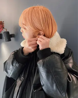 ショート カラー レイヤー/パーマ /ウルフ/nabeのヘアスタイル