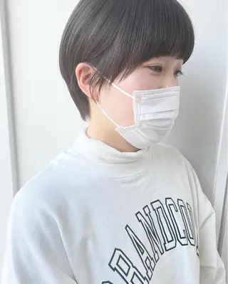 ショート 清友 柚希のヘアスタイル