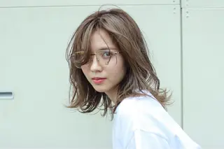 カラー SALOWIN栄 高須大貴のヘアスタイル