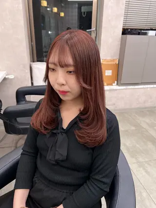 ロング カラー 💖札幌カラー 指名No.1💖玲奈のヘアスタイル