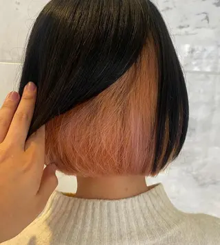 カラー ユ カのヘアスタイル