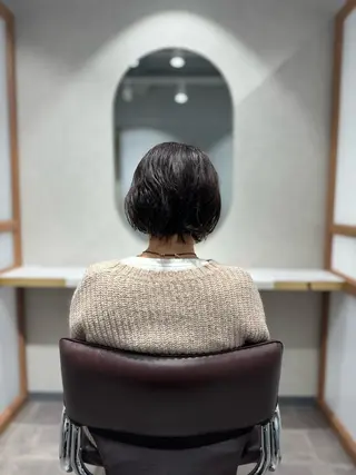 ショート くせ毛カット終着点 カワサキトオル溝の口のヘアスタイル