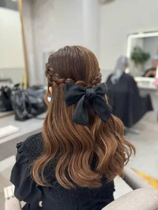 ロング ヘアアレンジ Ciete Shioriのヘアスタイル