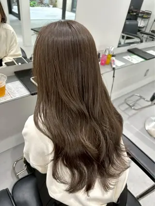 ロング カラー カラーモデル募集中 /新潟万代/かこ🩵のヘアスタイル