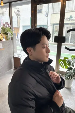 メンズ 島田 叶夢のヘアスタイル