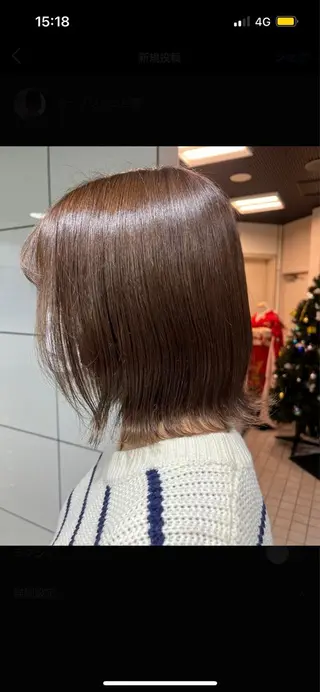 カラー カットパーマ 🌀あさみのヘアスタイル