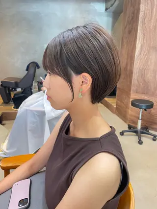 ショート カラー 【ショートカット 美髪矯正】今井隆太のヘアスタイル