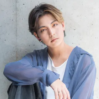 ショート パーマ メンズ 横山 直輝のヘアスタイル