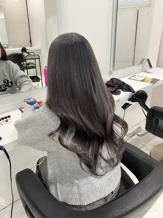 ロング カラー ヘアアレンジ 💓ブリーチ特化 透明感💓あい💓のヘアスタイル