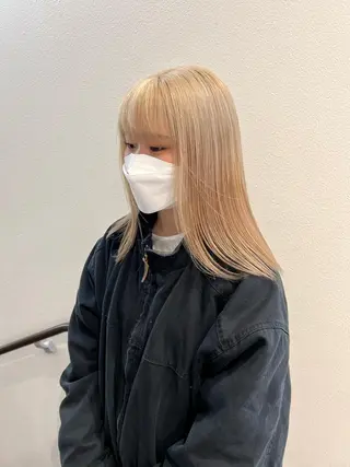 セミロング カラー LA KING KYOTO所属・レイヤーカット/ miranのヘアスタイル