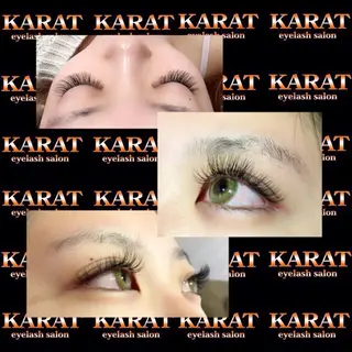 マツエク・マツパ ★KAEDE★伊勢崎 【KARAT】のマツエク・マツパデザイン